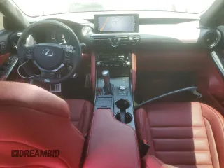 2024 Lexus IS 350 F Sport with VIN JTHGZ1B24R5080149, listed as a Copart auction lot 58098165 with 14,647 mi miles and Salvage title. Bid and sale history available at DreamBid. Image 8.