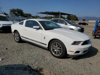 2012 Ford Mustang Premium with VIN 1ZVBP8AMXC5256770, listed as a Copart auction lot 63042445 with 101,849 mi miles and Salvage title. Bid and sale history available at DreamBid. Image 4.
