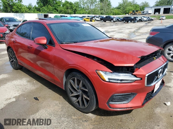 2020 Volvo S60 Momentum with VIN 7JRA22TK3LG073061, listed as a Copart auction lot 55919834 with 0 mi miles and Salvage Title. Bid and sale history available at carsss.com. Image 4.