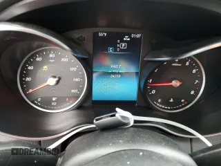 2020 Mercedes-Benz C 300 with VIN W1KWF8DB1LR571778, listed as a Copart auction lot 44039825 with 34,238 mi miles and Salvage Title. Bid and sale history available at DreamBid. Image 9.