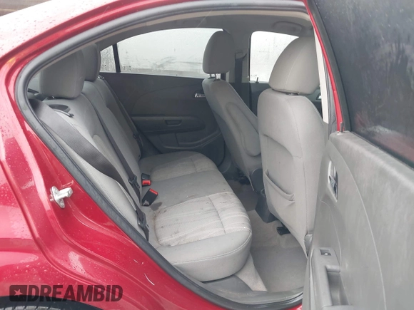 2015 Chevrolet Sonic LT with VIN 1G1JC5SH3F4155132, listed as a IAAI auction lot 42124932 with 196,740 mi miles and . Bid and sale history available at DreamBid. Image 8.