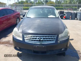 2006 Infiniti M with VIN JNKAY01FX6M255416, listed as a IAAI auction lot 42077411 with 238,560 mi miles. Bid and sale history available at carsss.com. Image 6.