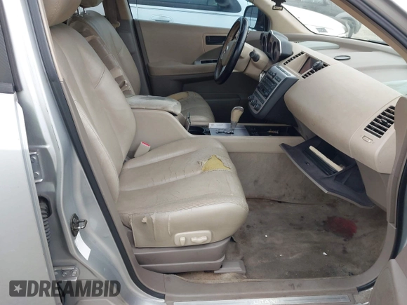 2003 Nissan Murano SE z VIN JN8AZ08TX3W103022, wystawiony jako IAAI lot #42216357 z przebiegiem 208 838 mil mil oraz . Historia ofert i sprzedaży dostępna na DreamBid. Obrazek 5.