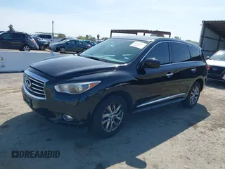 2013 Infiniti JX35 with VIN 5N1AL0MN5DC324112, listed as a IAAI auction lot 41794165 with 129,324 mi miles. Bid and sale history available at carsss.com. Image 17.