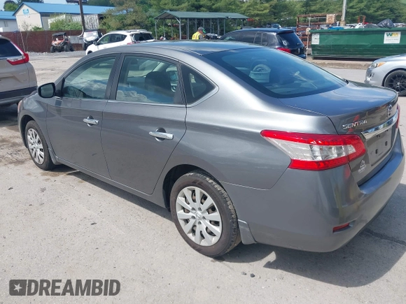 2015 Nissan Sentra SR with VIN 3N1AB7AP3FY267136, listed as a IAAI auction lot 42175924 with 82,632 mi miles and . Bid and sale history available at DreamBid. Image 3.