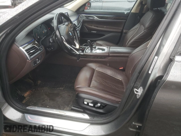 2018 BMW 7 Series 740i xDrive with VIN WBA7E4C57JGV23665, listed as a Copart auction lot 78676003 with 65,804 mi miles. Bid and sale history available at carsss.com. Image 7.