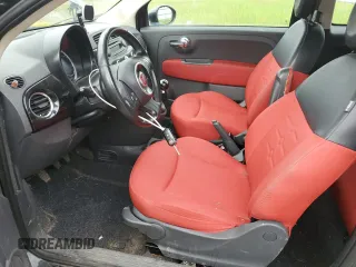 2012 FIAT 500 Pop with VIN 3C3CFFAR5CT382498, listed as a Copart auction lot 61175555 with 154,669 mi miles and Salvage title. Bid and sale history available at DreamBid. Image 7.