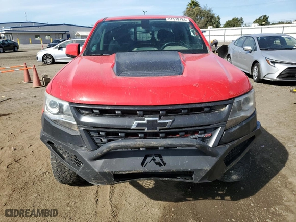 2019 Chevrolet Colorado 4WD ZR2 with VIN 1GCGTEEN2K1183731, listed as a Copart auction lot 81519184 with 95,485 mi miles and Salvage Title. Bid and sale history available at carsss.com. Image 5.