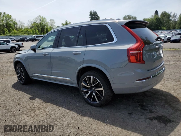 2024 Volvo XC90 Plus Bright Theme z VIN YV4062JE6R1181548, wystawiony jako Copart lot #57970905 z przebiegiem Nie podano mil oraz Czysty tytuł • Clean title. Historia ofert i sprzedaży dostępna na DreamBid. Obrazek 2.