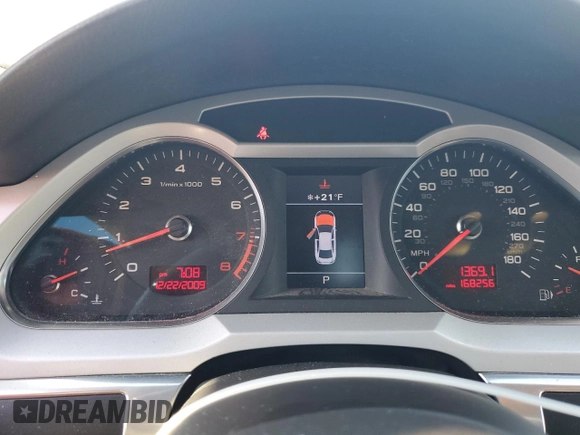 2010 Audi A6 3.0T Premium Plus with VIN WAUFGAFB8AN035942, listed as a Copart auction lot 41586505 with 168,256 mi miles and Clean Title. Bid and sale history available at carsss.com. Image 9.
