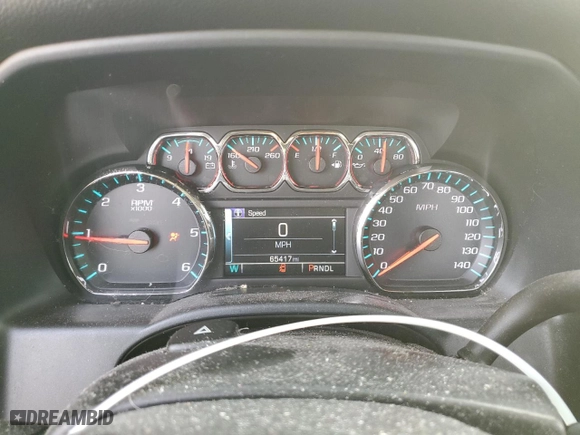 2018 Chevrolet Silverado 1500 LT with VIN 1GCVKREH0JZ175249, listed as a Copart auction lot 88980775 with 65,417 mi miles and Salvage Title. Bid and sale history available at carsss.com. Image 9.