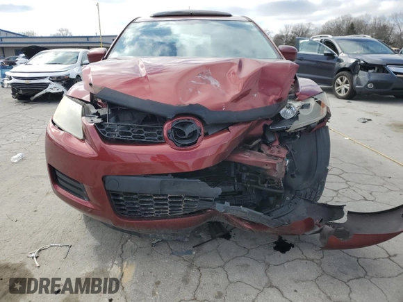 2008 Mazda CX-7 Sport with VIN JM3ER293380207490, listed as a Copart auction lot 51860815 with 95,326 mi miles and Salvage Title. Bid and sale history available at carsss.com. Image 5.