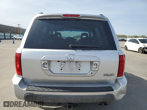 2005 Honda Pilot EX-L with VIN 5FNYF18575B061295, listed as a Copart auction lot 52235135 with 192,222 mi miles and Salvage Title. Bid and sale history available at carsss.com. Image 6.