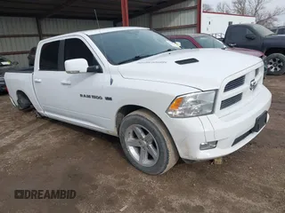 2011 Ram 1500 Big Horn with VIN 1D7RV1CT8BS651314, listed as a IAAI auction lot 41842337 with 139,345 mi miles and . Bid and sale history available at DreamBid. Image 1.
