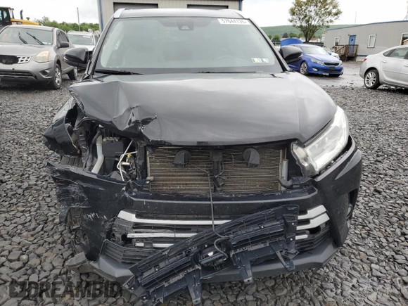 2019 Toyota Highlander SE z VIN 5TDJZRFH8KS613995, wystawiony jako Copart lot #57644135 z przebiegiem 110 326 mil mil oraz Szkoda całkowita • Salvage title. Historia ofert i sprzedaży dostępna na DreamBid. Obrazek 5.