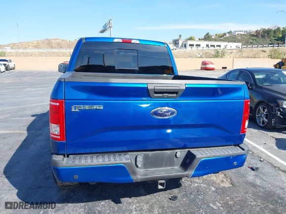 2017 Ford F-150 XL with VIN 1FTEW1EP8HFC41197, listed as a IAAI auction lot 41365059 with 122,174 mi miles. Bid and sale history available at carsss.com. Image 16.