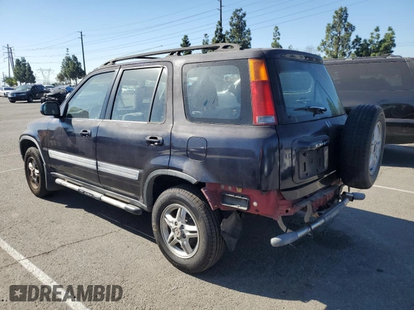 1998 Honda CR-V EX with VIN JHLRD1860WC077987, listed as a Copart auction lot 78651454 with 262,139 mi miles and Salvage Title. Bid and sale history available at carsss.com. Image 2.