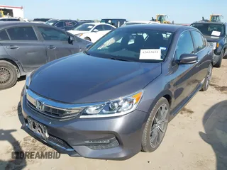 2017 Honda Accord Sport with VIN 1HGCR2F52HA042761, listed as a IAAI auction lot 42022822 with 130,638 mi miles and . Bid and sale history available at carsss.com. Image 2.