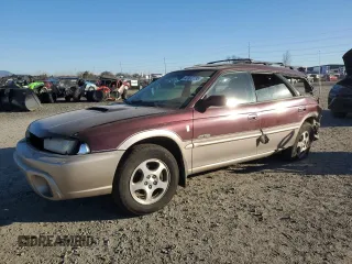 1999 Subaru Legacy Outback with VIN 4S3BG6853X7603582, listed as a Copart auction lot 42632735 with 183,424 mi miles and Salvage title. Bid and sale history available at DreamBid. Image 1.