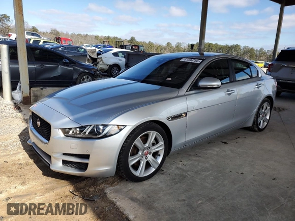 2017 Jaguar XE with VIN SAJAD4BN2HA970206, listed as a Copart auction lot 41484765 with 92,821 mi miles and Clean Title. Bid and sale history available at DreamBid. Image 1.