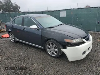 2004 Acura TSX with VIN JH4CL96854C031060, listed as a Copart auction lot 42148275 with 186,661 mi miles and Salvage Title. Bid and sale history available at carsss.com. Image 4.