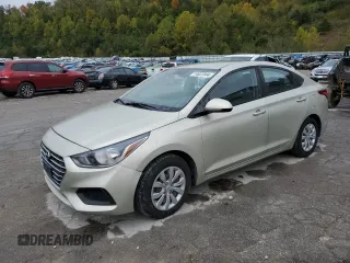 2020 Hyundai Accent SE with VIN 3KPC24A6XLE108378, listed as a Copart auction lot 74822844 with 91,452 mi miles and Salvage Title. Bid and sale history available at carsss.com. Image 1.