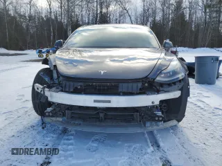 2023 Tesla Model 3 with VIN 5YJ3E1EA7PF496089, listed as a Copart auction lot 87101254 with 42,830 mi miles and Salvage Title. Bid and sale history available at DreamBid. Image 5.