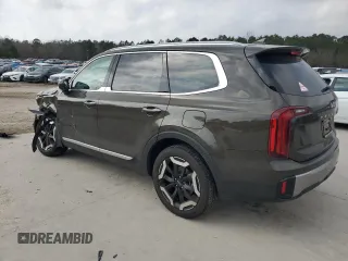 2024 Kia Telluride S with VIN 5XYP64GC0RG557762, listed as a Copart auction lot 43327125 with 2,407 mi miles and Salvage Title. Bid and sale history available at carsss.com. Image 2.