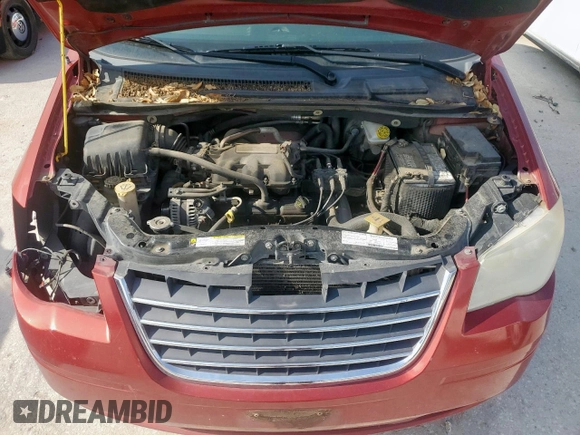 2008 Chrysler Town & Country Touring with VIN 2A8HR54P68R115953, listed as a Copart auction lot 55044125 with 184,457 mi miles and Salvage Title. Bid and sale history available at DreamBid. Image 12.