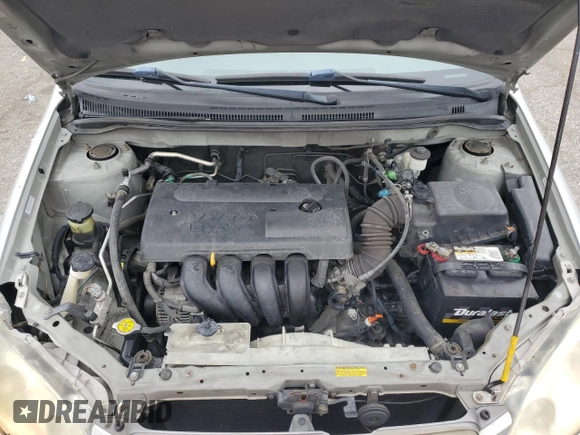 2004 Toyota Corolla CE with VIN 1NXBR32E54Z202173, listed as a Copart auction lot 55756845 with 166,700 mi miles and Salvage Title. Bid and sale history available at DreamBid. Image 11.