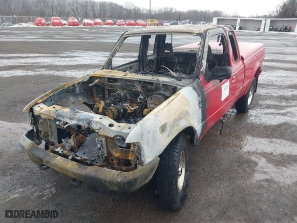 1999 Ford Ranger XLT with VIN 1FTZR15XXXTA33380, listed as a IAAI auction lot 41581353 with 1 mi miles. Bid and sale history available at carsss.com. Image 2.