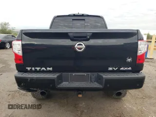 2022 Nissan Titan SV with VIN 1N6AA1ED2NN103267, listed as a Copart auction lot 68942064 with 55,119 mi miles and Salvage title. Bid and sale history available at DreamBid. Image 6.