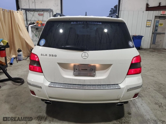 2010 Mercedes-Benz GLK-Class GLK 350 with VIN WDCGG5GBXAF346743, listed as a Copart auction lot 82689314 with 110,808 mi miles and Salvage Title. Bid and sale history available at carsss.com. Image 6.