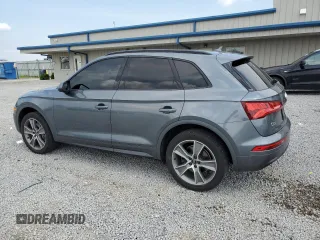 2019 Audi Q5 Premium Plus with VIN WA1BNAFY1K2017808, listed as a Copart auction lot 59008895 with 86,084 mi miles and Salvage title. Bid and sale history available at DreamBid. Image 2.