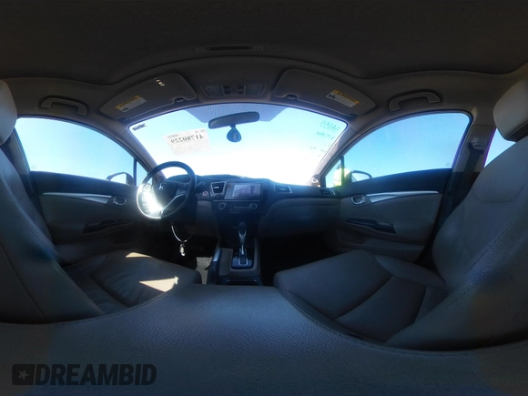 2015 Honda Civic Sedan EX-L with VIN 19XFB2F93FE006980, listed as a IAAI auction lot 41780229 with 216,884 mi miles. Bid and sale history available at carsss.com. Image 18.