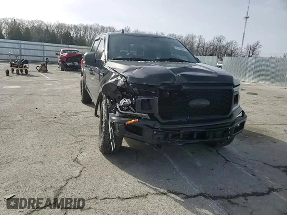 2019 Ford F-150 XL with VIN 1FTEW1E49KKE05612, listed as a Copart auction lot 47360315 with 121,748 mi miles and Salvage Title. Bid and sale history available at carsss.com. Image 10.