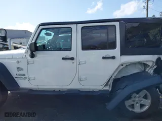2017 Jeep Wrangler Unlimited Sport with VIN 1C4BJWDG6HL586200, listed as a IAAI auction lot 41723891 with 125,291 mi miles. Bid and sale history available at carsss.com. Image 14.