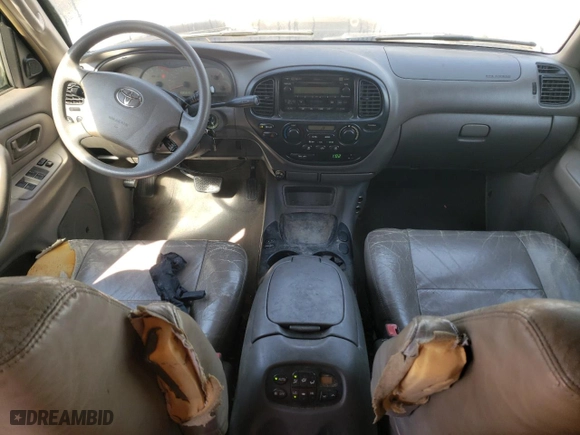 2004 Toyota Sequoia SR5 with VIN 5TDZT34A74S222489, listed as a Copart auction lot 49856345 with 215,728 mi miles and Clean Title. Bid and sale history available at carsss.com. Image 8.