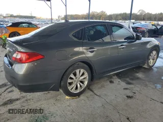 2011 Infiniti M37 with VIN JN1BY1AP7BM321616, listed as a Copart auction lot 84490004 with 168,029 mi miles and Salvage Title. Bid and sale history available at carsss.com. Image 3.