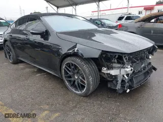 2022 Mercedes-Benz AMG GT with VIN W1K7X5KB7NA048401, listed as a IAAI auction lot 41805470 with 118,033 mi miles. Bid and sale history available at carsss.com. Image 1.