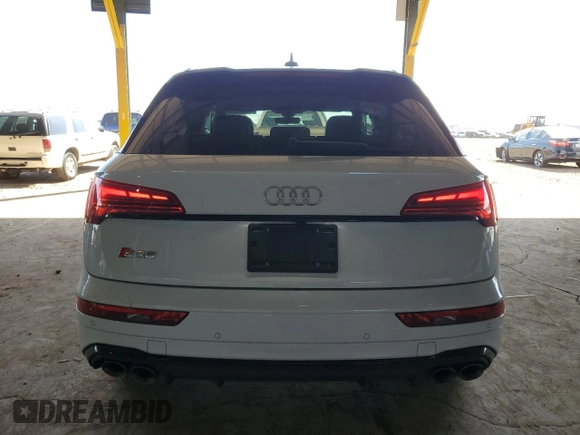 2021 Audi SQ5 Premium Plus with VIN WA1B4AFY7M2027409, listed as a Copart auction lot 46095593 with 13,648 mi miles. Bid and sale history available at carsss.com. Image 6.