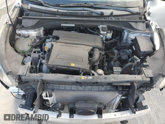 2017 Kia Niro LX with VIN KNDCB3LCXH5091047, listed as a Copart auction lot 59041944 with 63,561 mi miles and Clean Title. Bid and sale history available at carsss.com. Image 12.