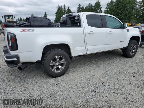 2018 Chevrolet Colorado 4WD Z71 with VIN 1GCPTDE11J1140908, listed as a Copart auction lot 59673205 with 104,799 mi miles and Clean title. Bid and sale history available at DreamBid. Image 3.