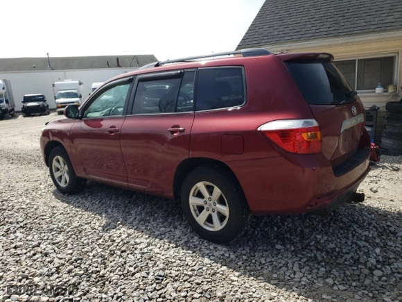 2010 Toyota Highlander SE with VIN 5TDJK3EHXAS036906, listed as a Copart auction lot 50785785 with 205,576 mi miles and Salvage Title. Bid and sale history available at carsss.com. Image 2.