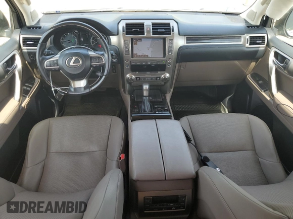 2020 Lexus GX with VIN JTJAM7BX4L5243309, listed as a Copart auction lot 54923625 with 50,313 mi miles and Salvage Title. Bid and sale history available at carsss.com. Image 8.