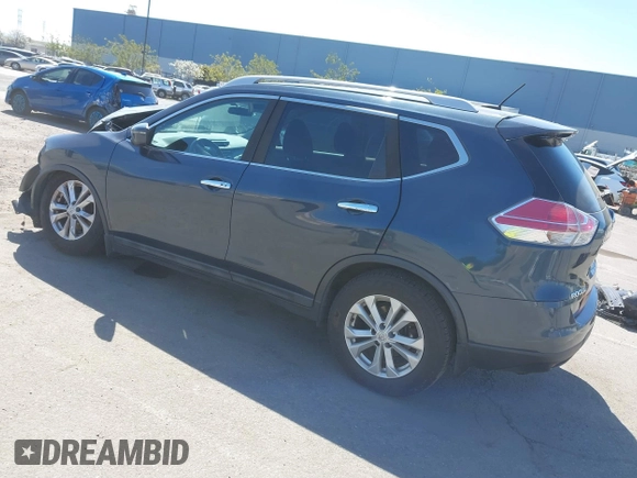 2016 Nissan Rogue SL with VIN 5N1AT2MT1GC850963, listed as a IAAI auction lot 41871209 with 110,006 mi miles. Bid and sale history available at carsss.com. Image 3.