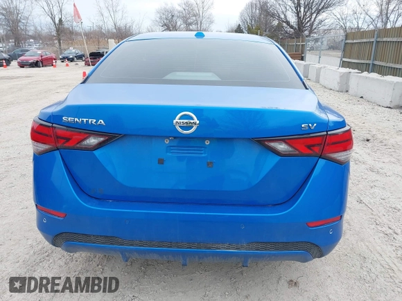 2021 Nissan Sentra SV with VIN 3N1AB8CV3MY235916, listed as a IAAI auction lot 41511614 with 73,079 mi miles and . Bid and sale history available at DreamBid. Image 16.