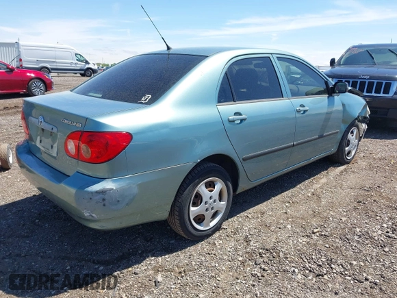 2005 Toyota Corolla CE with VIN 1NXBR32EX5Z373910, listed as a IAAI auction lot 42230582 with 64,004 mi miles and . Bid and sale history available at DreamBid. Image 4.