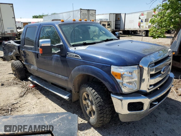 2011 Ford F-350 Platinum with VIN 1FT8W3B6XBEC15685, listed as a Copart auction lot 57236965 with 130,575 mi miles and Salvage title. Bid and sale history available at DreamBid. Image 4.