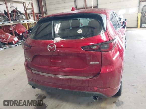 2024 Mazda CX-5 2.5 S Premium Package with VIN JM3KFBDL8R0470661, listed as a IAAI auction lot 41410715 with 14,100 mi miles. Bid and sale history available at carsss.com. Image 16.
